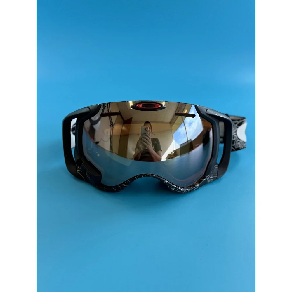 Oakley Airwave 1.5 Snow Goggles HUD Fire Iridium Parts Repair